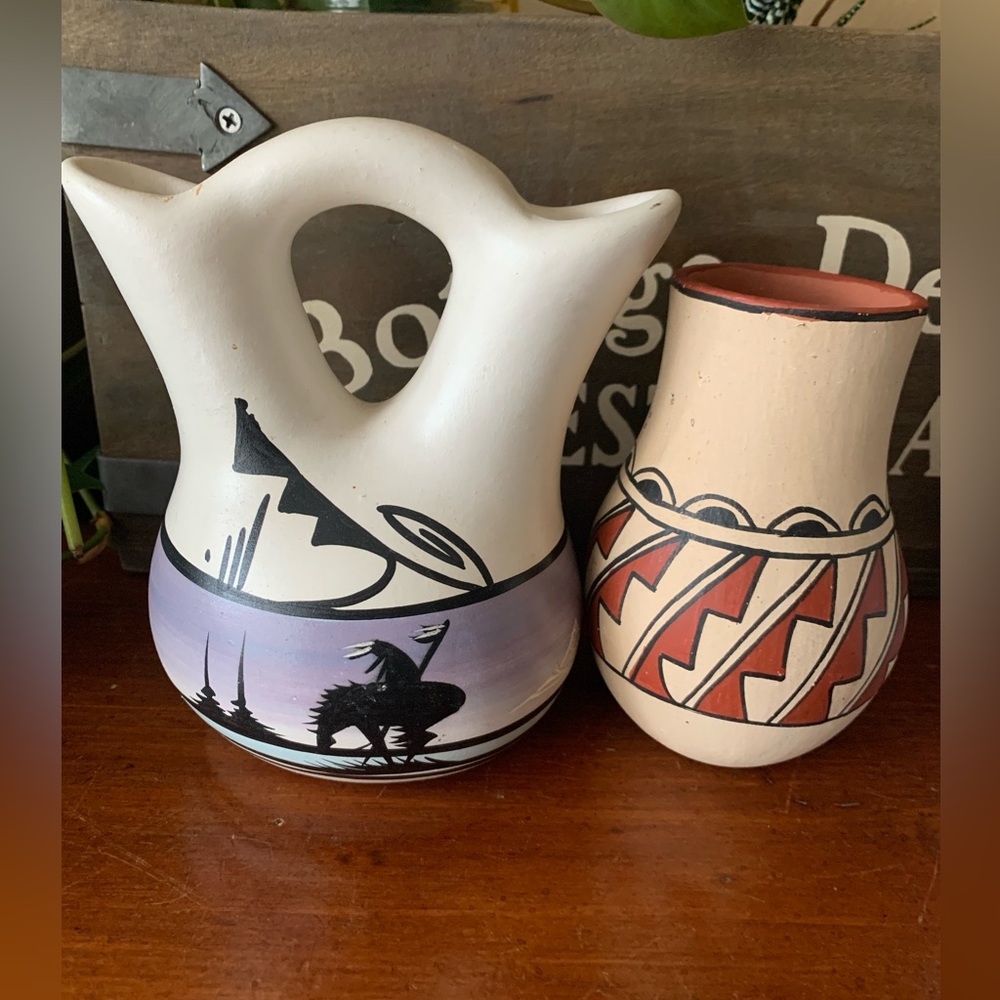 Vintage Navajo pottery Vases